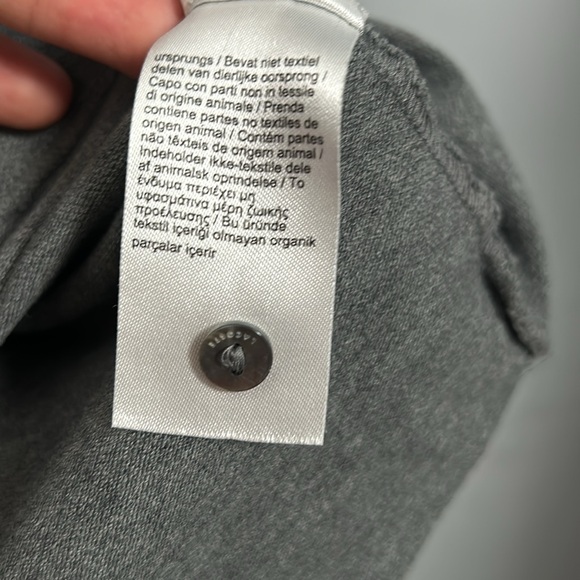 Lacoste Gray Pique Stretch Mini Polo Dress size 32 - Picture 9 of 12